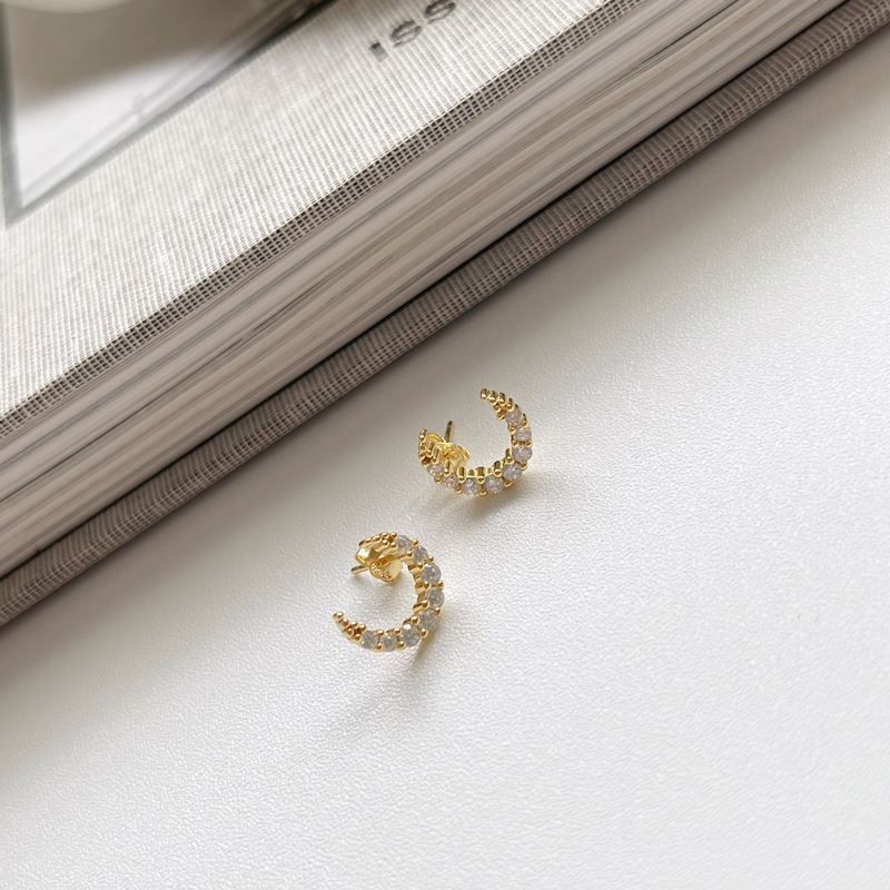 Donnatella øreringe forgyldt