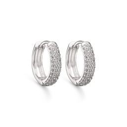 Støvring Design - Øreringe sølv