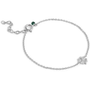 Enamel Four-Leaf clover armbånd B148SM