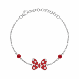 Disney - Armbånd med sløjfe sølv