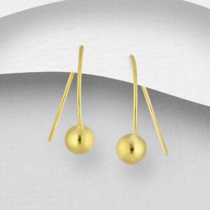 Donnatella øreringe guldbelagt 1535-628