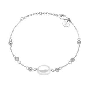 Aagaard - Armbånd Sølv med Barok Perle