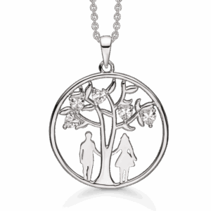 Støvring Design halskæde med Livets træ