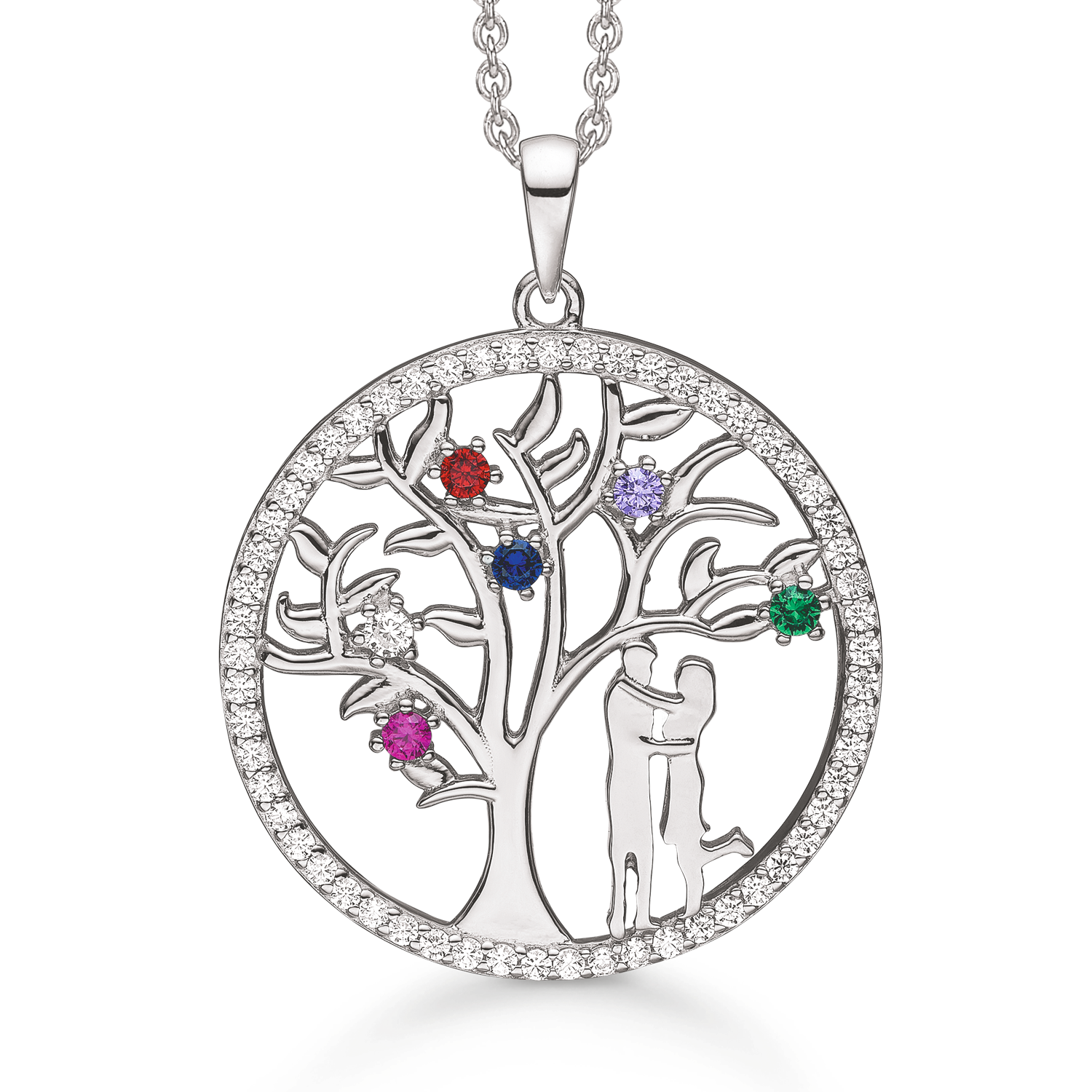 Støvring Design halskæde med Livets træ