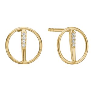 Aagaard 8 kt. øreringe 1671-G8-18