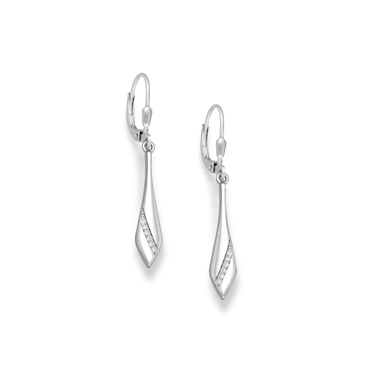 Donnatella øreringe sølv 192100