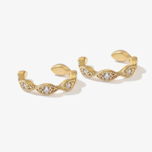 Donnatella earcuff forgyldt 1 par.