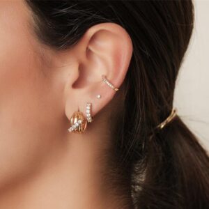 Donnatella - Ear Cuff i sølv