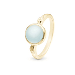 Christina Blue Chalcedony ring 3.26.B