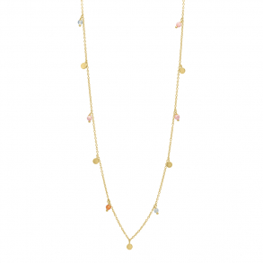 Aqua Dulce - Amira halskæde i forgyldt