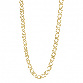 Aqua Dulce - Kahlo halskæde i forgyldt