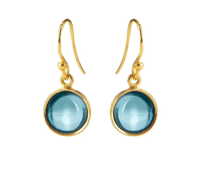 Susanne Friis Bjørner - Øreringe i forgyldt 5521-2-174