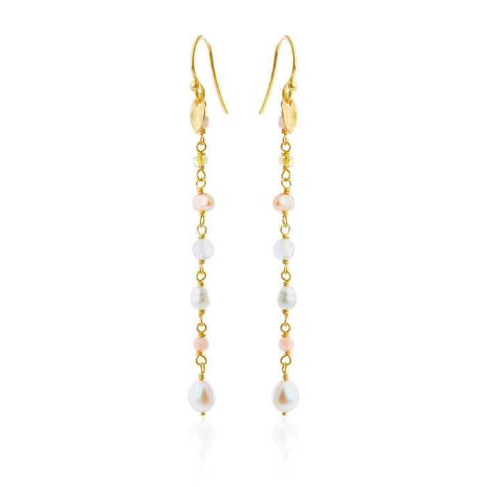 Susanne Friis Bjørner - Øreringe i forgyldt 5634-2-561