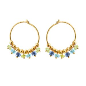 Susanne Friis Bjørner - Øreringe i forgyldt 5635-2-557