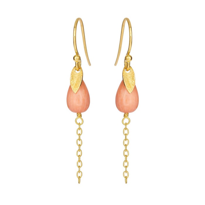 Susanne Friis Bjørner - Øreringe i forgyldt