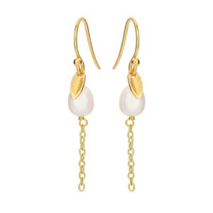 Susanne Friis Bjørner - Øreringe i forgyldt