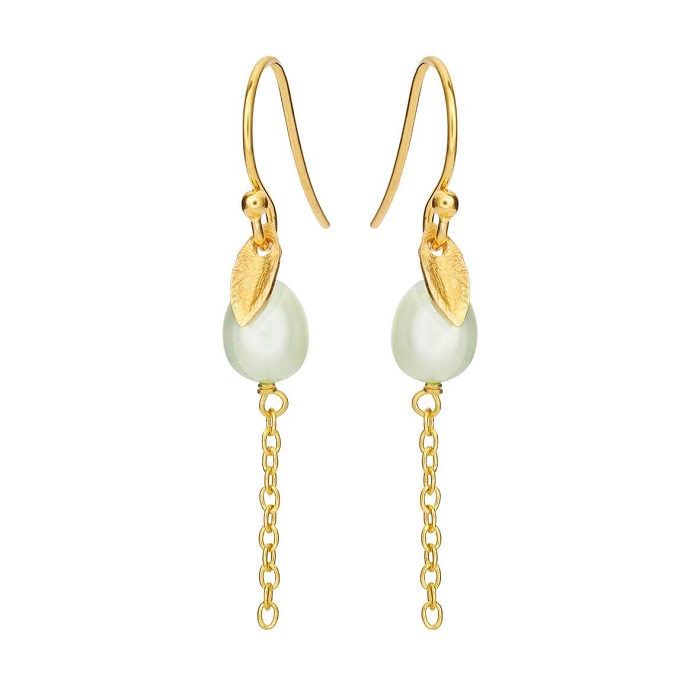 Susanne Friis Bjørner - Øreringe i forgyldt 5640-2-905