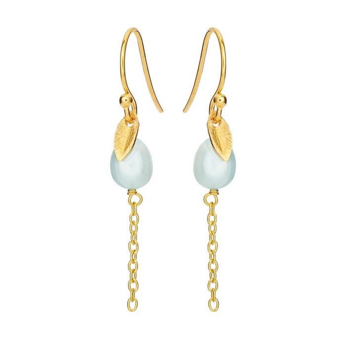 Susanne Friis Bjørner - Øreringe i forgyldt 5640-2-906