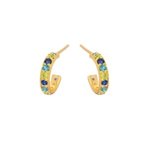 Susanne Friis Bjørner - Øreringe i forgyldt 5648-2-576