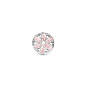 Christina charm Sparkling Pink Flower 623-S360