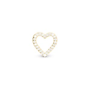 Christina charm Shimmery Heart 630-G275
