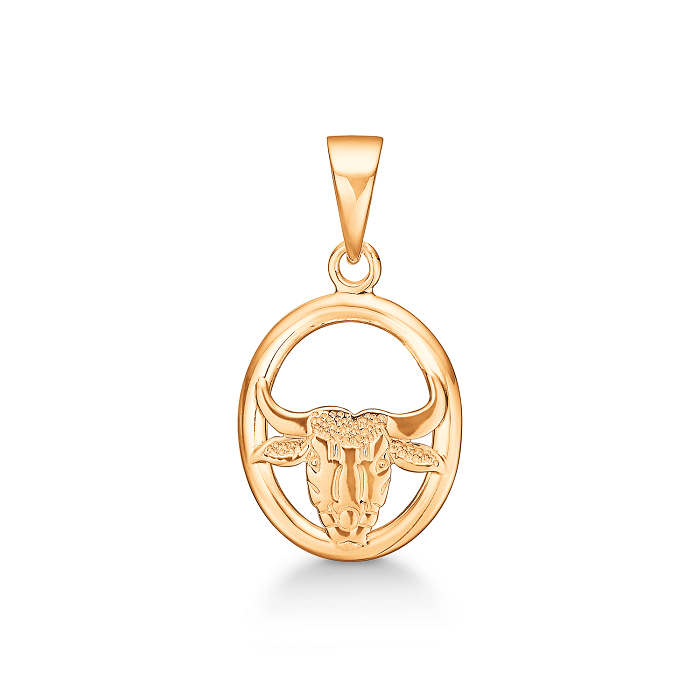 Støvring Design - Stjernetegn Tyren 14 kt