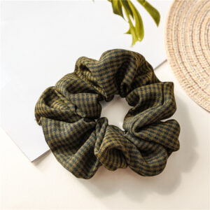 Hårelastik - Sort/brun tern