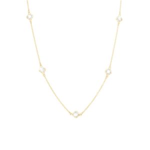 Christina halskæde Glowing Clover 680-G153