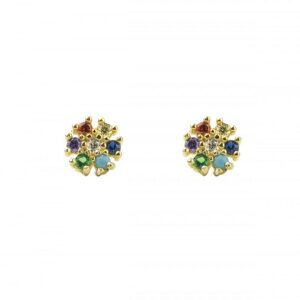 "Sif" øreringe forgyldt sølv