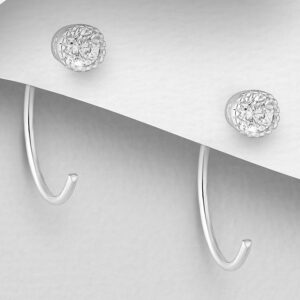 Donnatella øreringe sølv 701-24378