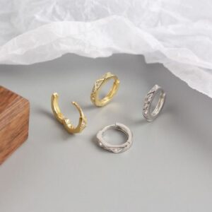 Donnatella - øreringe i forgyldt