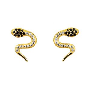 Donnatella - øreringe Boa i forgyldt