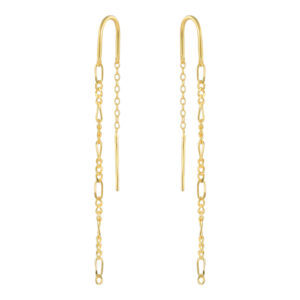 Donnatella - øreringe forgyldt sølv