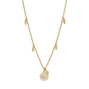 Lund Copenhagen Halskæde Med Marguerit 9025057-M