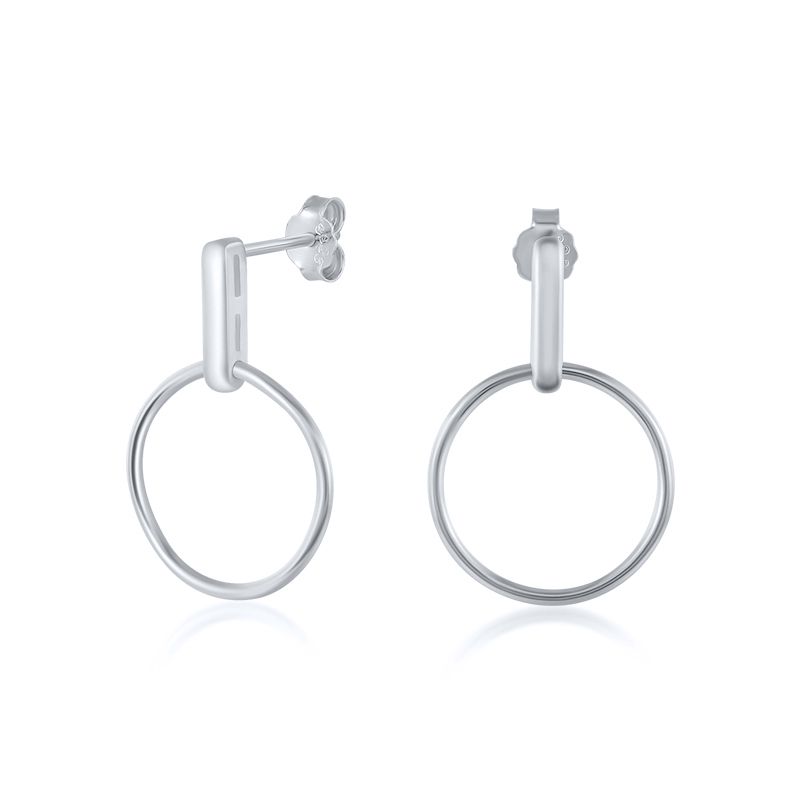 "Frida" øreringe sølv