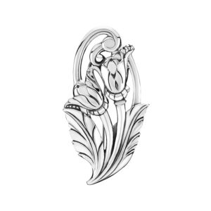 Lund Copenhagen Broche Oxideret Sølv 9041172