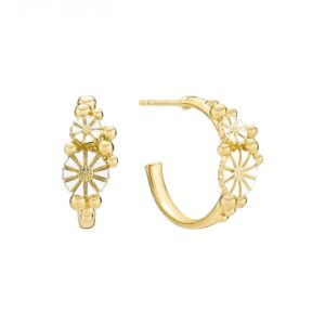 Lund marguerit øreringe 9095068-4-M