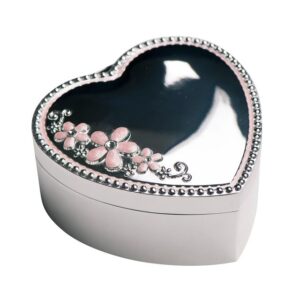 Forchromet smykkeskrin m/ musik 97015483473