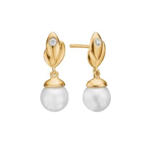 Aagaard øreringe forgyldt