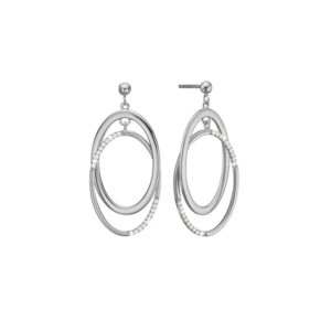 Aagaard øreringe - Solskin - sølv