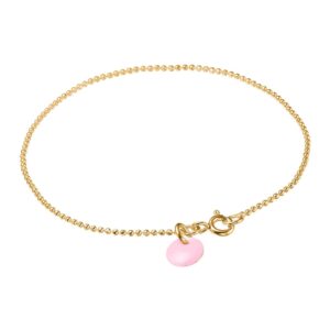 Enamel Copenhagen – Armbånd Ball Chain, flamingo