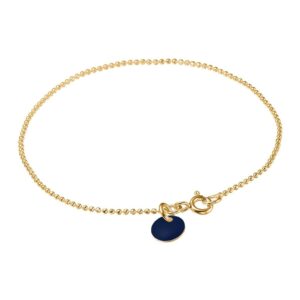 Enamel Copenhagen – Armbånd, Ball Chain, Midnight