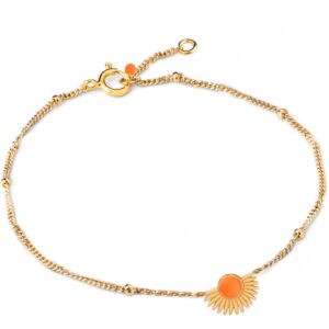 Enamel - Soleil armbånd - Petrol green