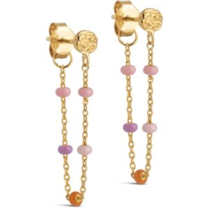 Enamel Lola øreringe E140GMBlush