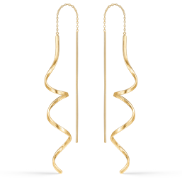 Støvring Design - Øreringe i forgyldt