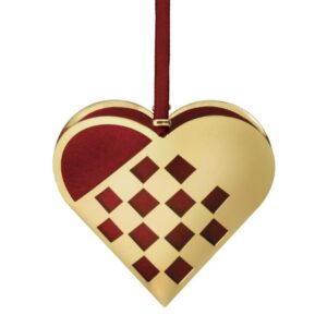 H C Andersen julepynt Hjerte 15 cm. 98862852000