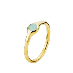Izabel Camille Athena ring a4186gsaquagreen50