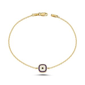 Melfia armbånd 14 karat guld beskyttende øje 2360 315F