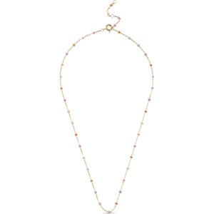 Enamel Lola halskæde N55GBlush