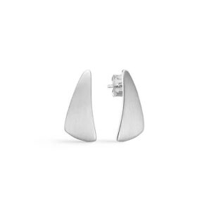 Randers Sølv Stilrene mat øreringe 368813